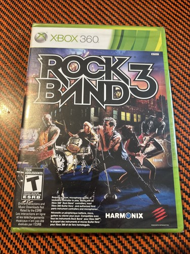 Rock band microsoft xbox 360 - 3,