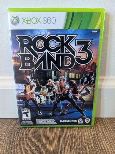 Rock band microsoft xbox - band, 3