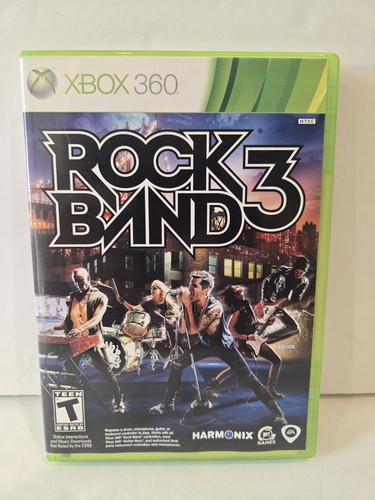 Rock band microsoft - 3, (microsoft