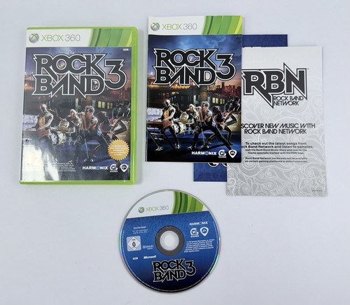 Gioco rock band xbox - 3, 360