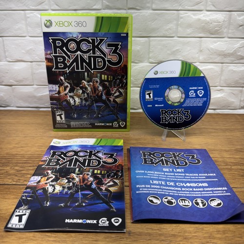 Rock band microsoft xbox - 3, (microsoft