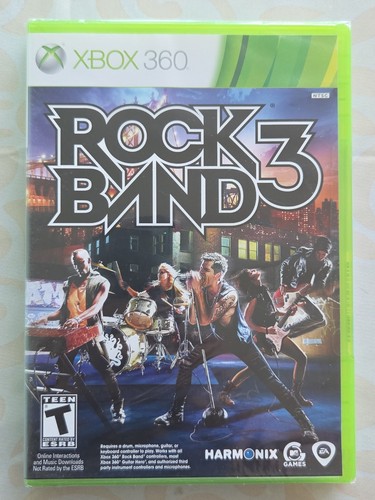Rock band microsoft xbox - 3, (microsoft