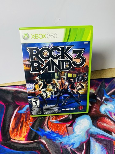 Rock band microsoft xbox - band, 3