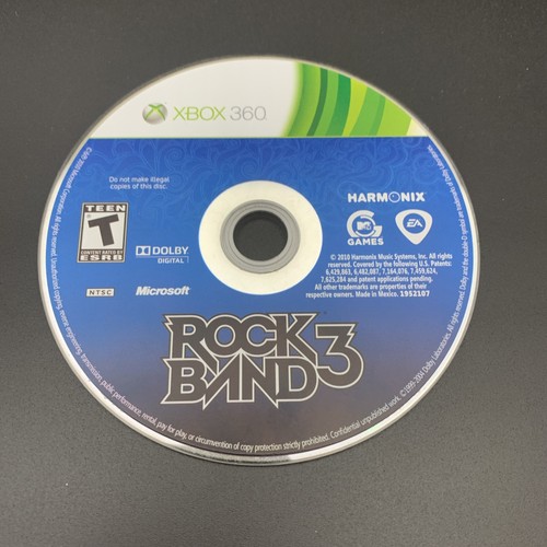Rock band xbox 360 solo - band, 3