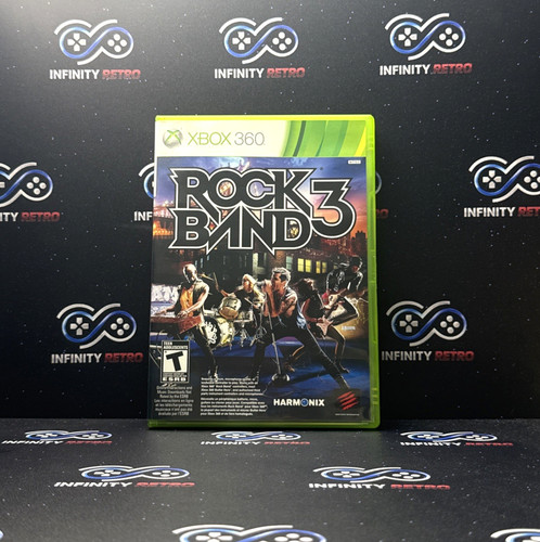 Rock band microsoft xbox 360 - band, 3